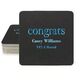 Big Word Congrats Square Coasters Image 1 of 3